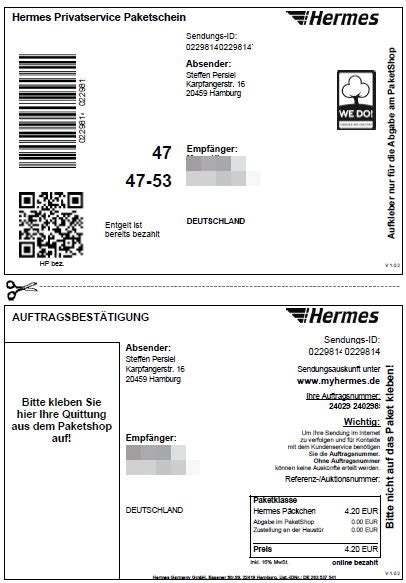 hermes etiket|hermes paketschein drucken.